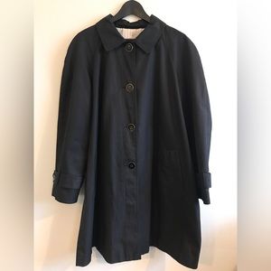 Calvin Klein Black Rain Coat Size 1X